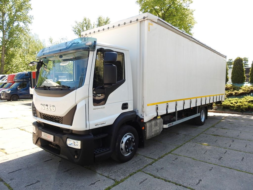 Camion centinato Iveco EUROCARGO  PRITSCHE PLANE 20 PALETTEN: foto 6