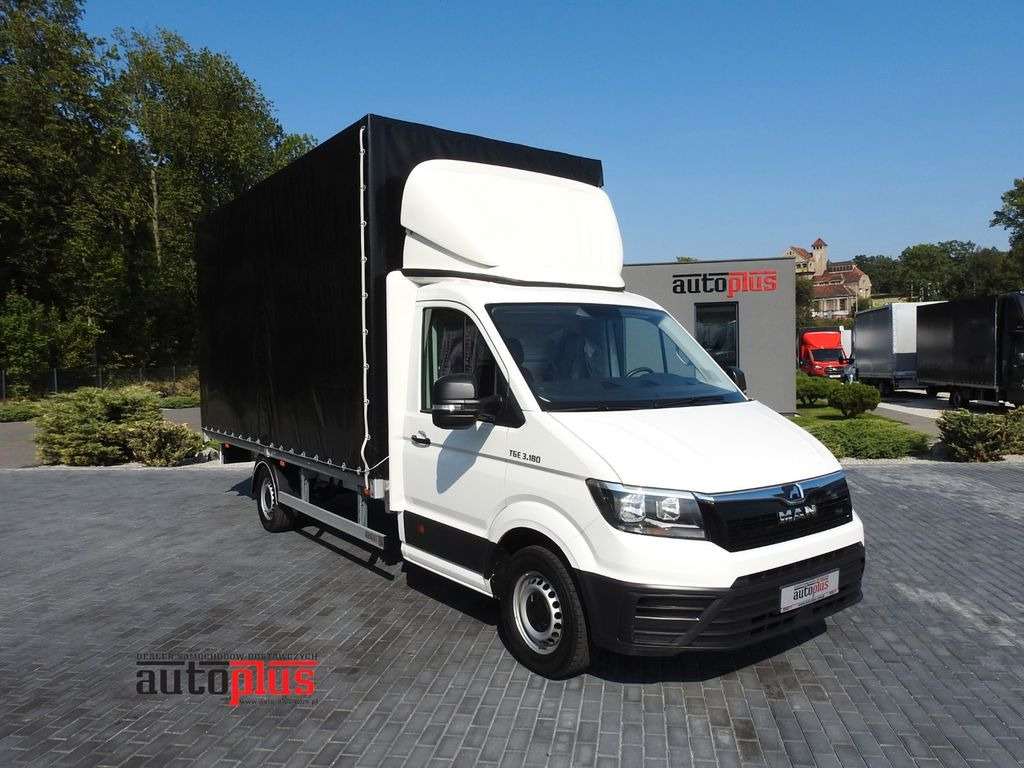 MAN TGE PRITSCHE PLANE 10 PALETTEN KLIMAANLAGE 180PS - Furgone centinato: foto 1 MAN TGE PRITSCHE PLANE 10 PALETTEN KLIMAANLAGE 180PS - Furgone centinato: foto 1