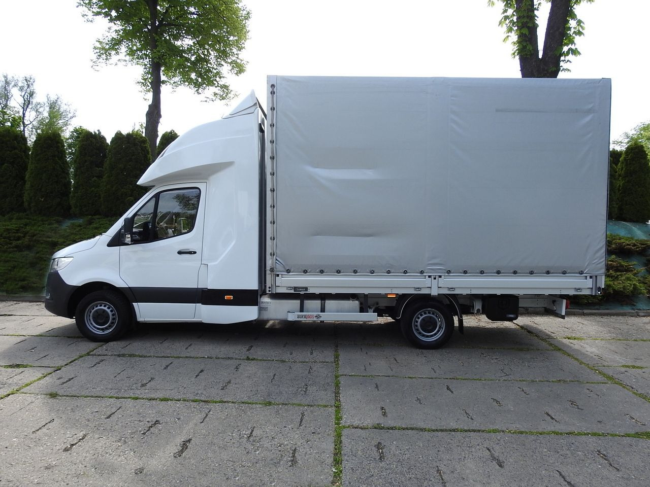 Furgone centinato MERCEDES SPRINTER 316 TARPAULIN 10 PALLETS WEBASTO CRUISE CONTROL AIR CONDITIONING  165HP: foto 9