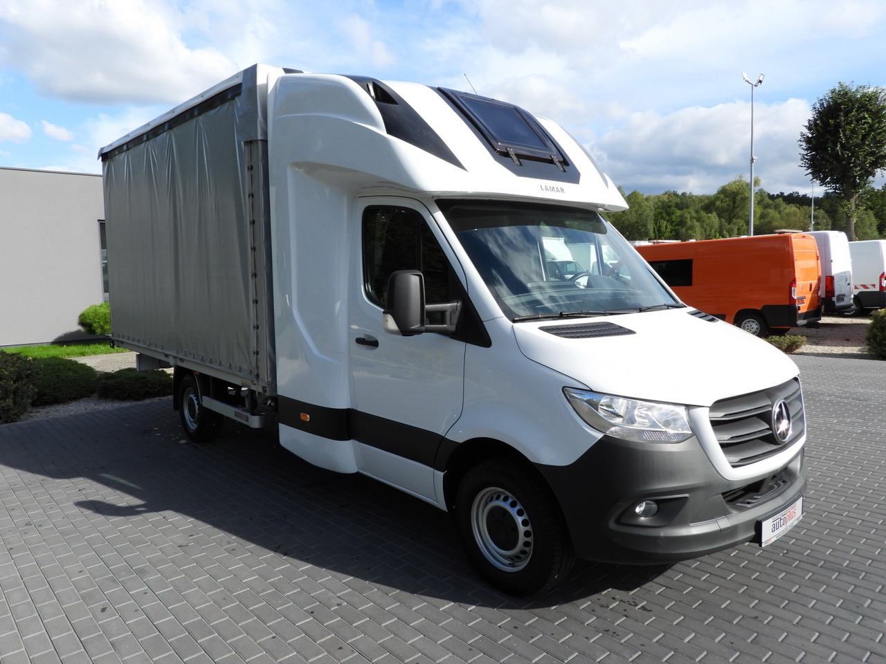 MERCEDES SPRINTER 316 TARPAULIN 8 PALLETS WEBASTO CRUISE CONTROL AIR CONDITIONING 160HP - Furgone centinato: foto 4 MERCEDES SPRINTER 316 TARPAULIN 8 PALLETS WEBASTO CRUISE CONTROL AIR CONDITIONING 160HP - Furgone centinato: foto 4
