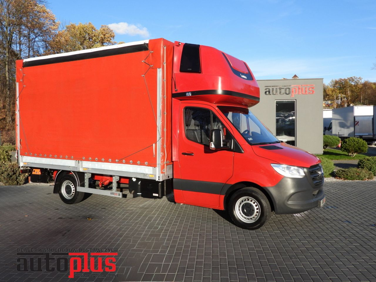 MERCEDES SPRINTER 316 TARPAULIN LIFT 8 PALLETS WEBASTO CRUISE CONTROL AIR CONDITIONING 160HP - Furgone centinato: foto 1 MERCEDES SPRINTER 316 TARPAULIN LIFT 8 PALLETS WEBASTO CRUISE CONTROL AIR CONDITIONING 160HP - Furgone centinato: foto 1