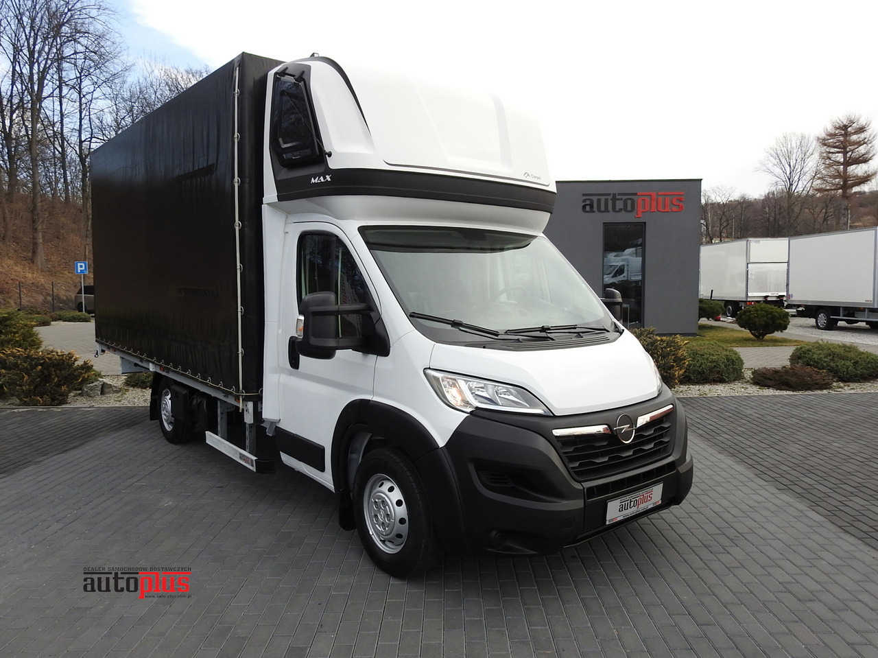Furgone centinato OPEL MOVANO TARPAULIN 10 PALLETS WEBASTO CRUISE CONTROL PNEUMATICS AIR CONDITIONING 165HP: foto 1