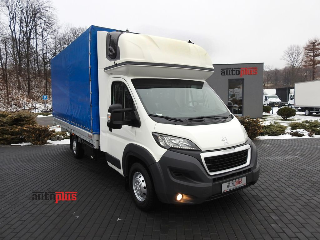 Peugeot BOXER PRITSCHE PLANE 10 PALETEN WEBASTO TEMPOMAT - Furgone centinato: foto 1 Peugeot BOXER PRITSCHE PLANE 10 PALETEN WEBASTO TEMPOMAT - Furgone centinato: foto 1