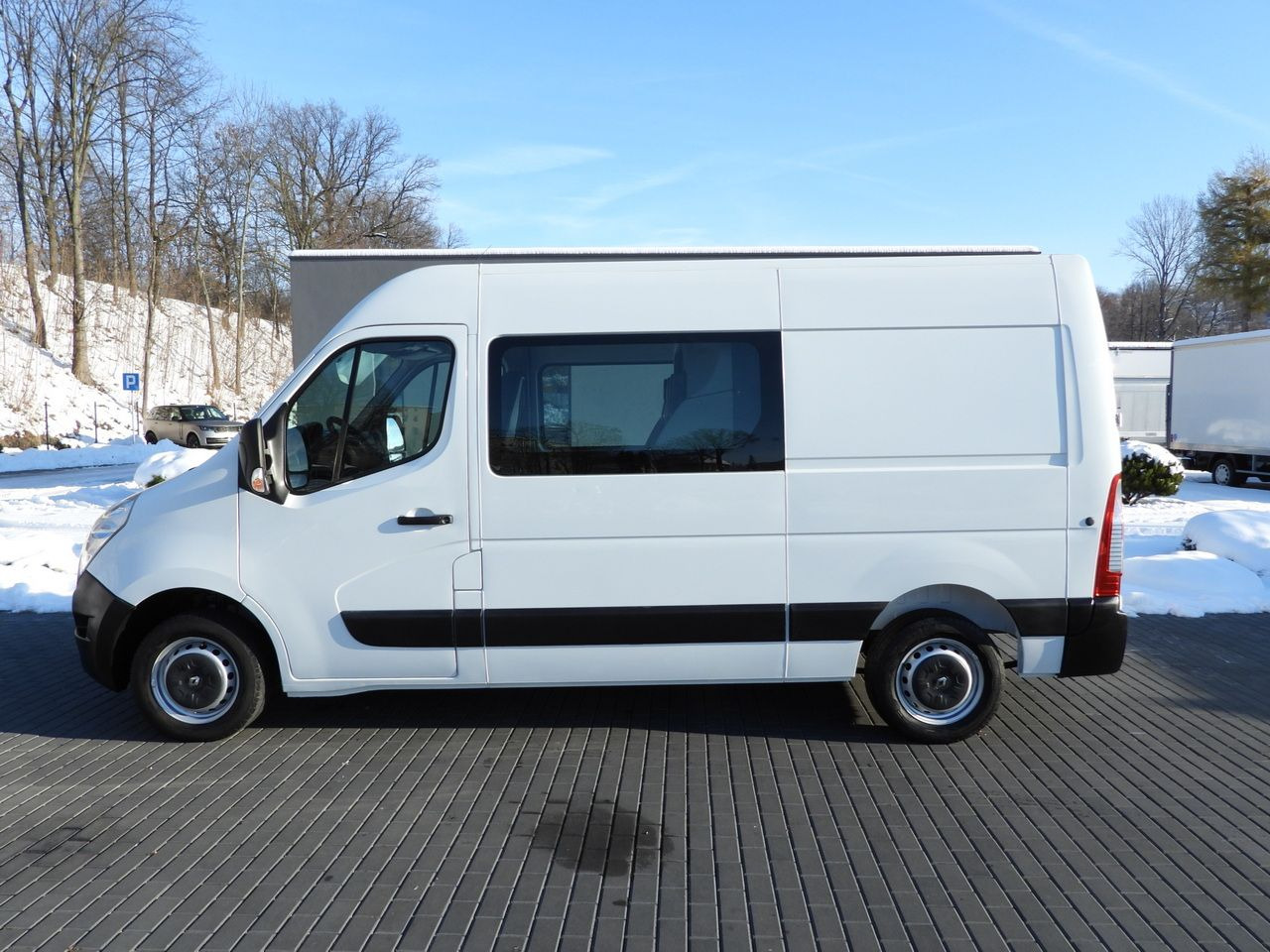 Furgoncino RENAULT MASTER BOX DELIVERY VAN 7 SEATS CRUISE CONTROL AIR CONDITIONING  110HP: foto 9