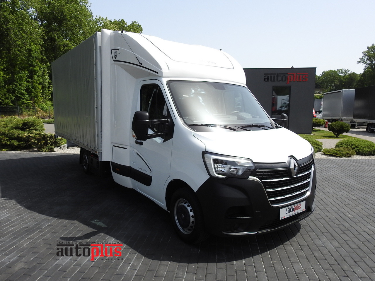 RENAULT MASTER TARPAULIN 10 PALLETS WEBASTO CRUISE CONTROL AIR CONDITIONING LED LIGHTS 165HP - Furgone centinato: foto 1 RENAULT MASTER TARPAULIN 10 PALLETS WEBASTO CRUISE CONTROL AIR CONDITIONING LED LIGHTS 165HP - Furgone centinato: foto 1
