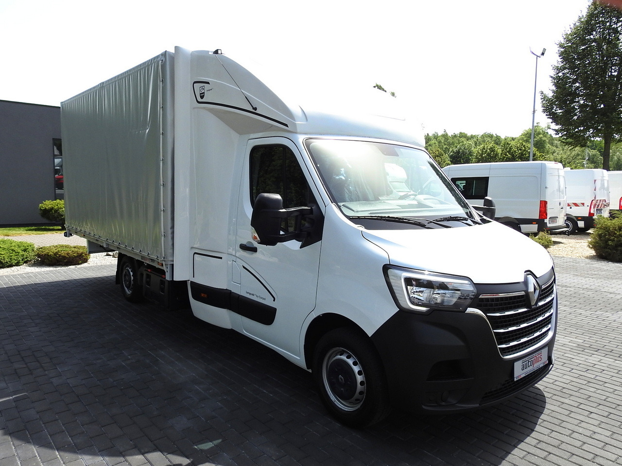 RENAULT MASTER TARPAULIN 10 PALLETS WEBASTO CRUISE CONTROL AIR CONDITIONING LED LIGHTS  165HP - Furgone centinato: foto 4 RENAULT MASTER TARPAULIN 10 PALLETS WEBASTO CRUISE CONTROL AIR CONDITIONING LED LIGHTS  165HP - Furgone centinato: foto 4