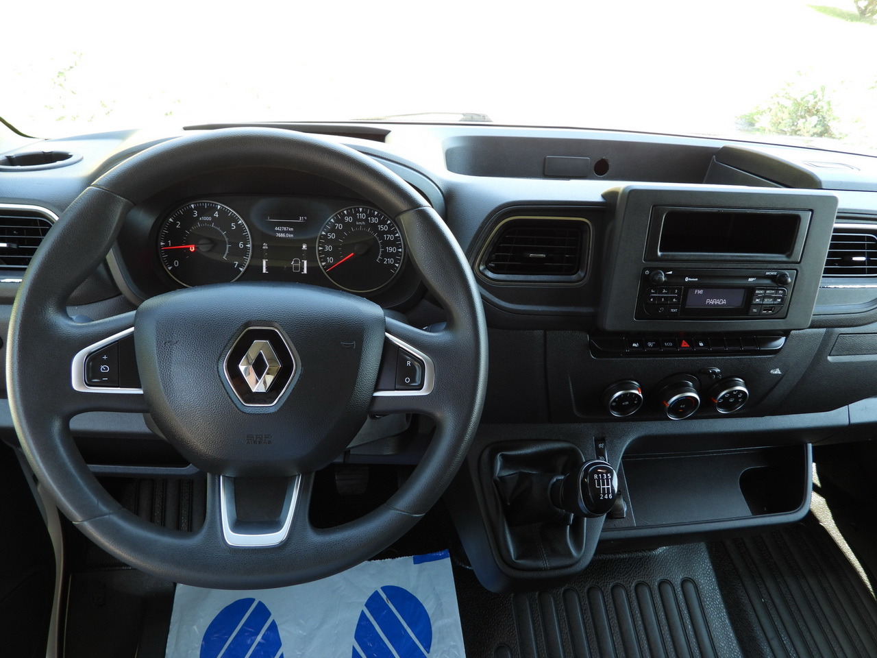 Furgone centinato RENAULT MASTER  TARPAULIN 10 PALLETS WEBASTO CRUISE CONTROL LED LIGHTS PNEUMATICS AIR CONDITIONING  165HP: foto 29