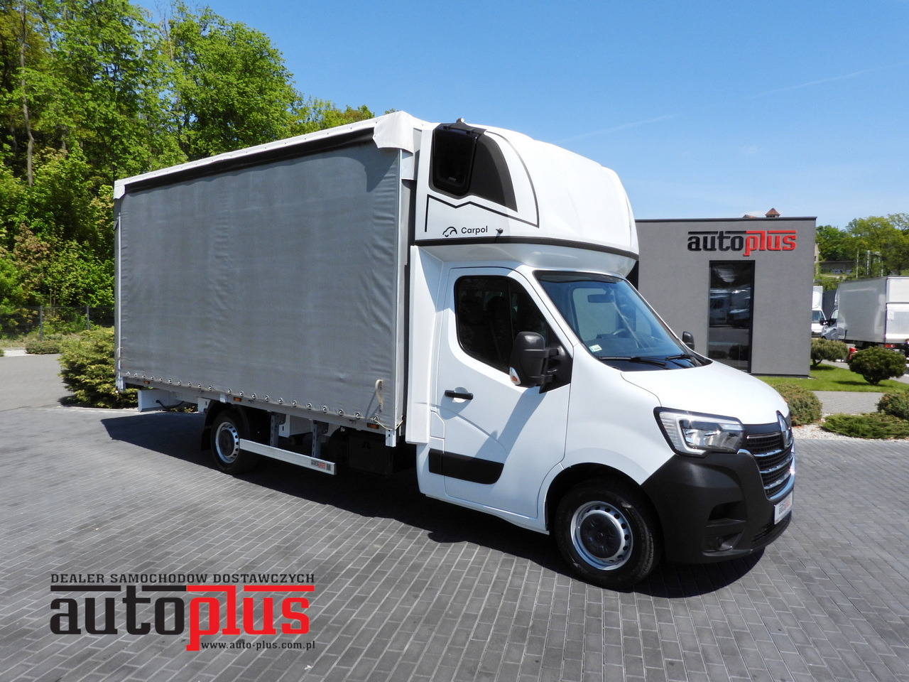 RENAULT MASTER TARPAULIN 10 PALLETS WEBASTO CRUISE CONTROL LED LIGHTS PNEUMATICS AIR CONDITIONING 165HP - Furgone centinato: foto 1 RENAULT MASTER TARPAULIN 10 PALLETS WEBASTO CRUISE CONTROL LED LIGHTS PNEUMATICS AIR CONDITIONING 165HP - Furgone centinato: foto 1
