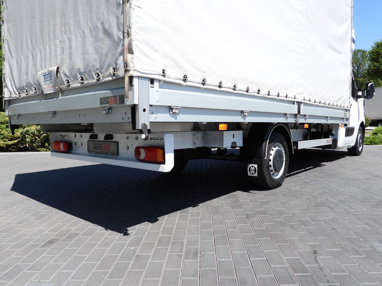 Furgone centinato RENAULT MASTER  TARPAULIN 10 PALLETS WEBASTO CRUISE CONTROL LED LIGHTS PNEUMATICS AIR CONDITIONING  165HP: foto 25
