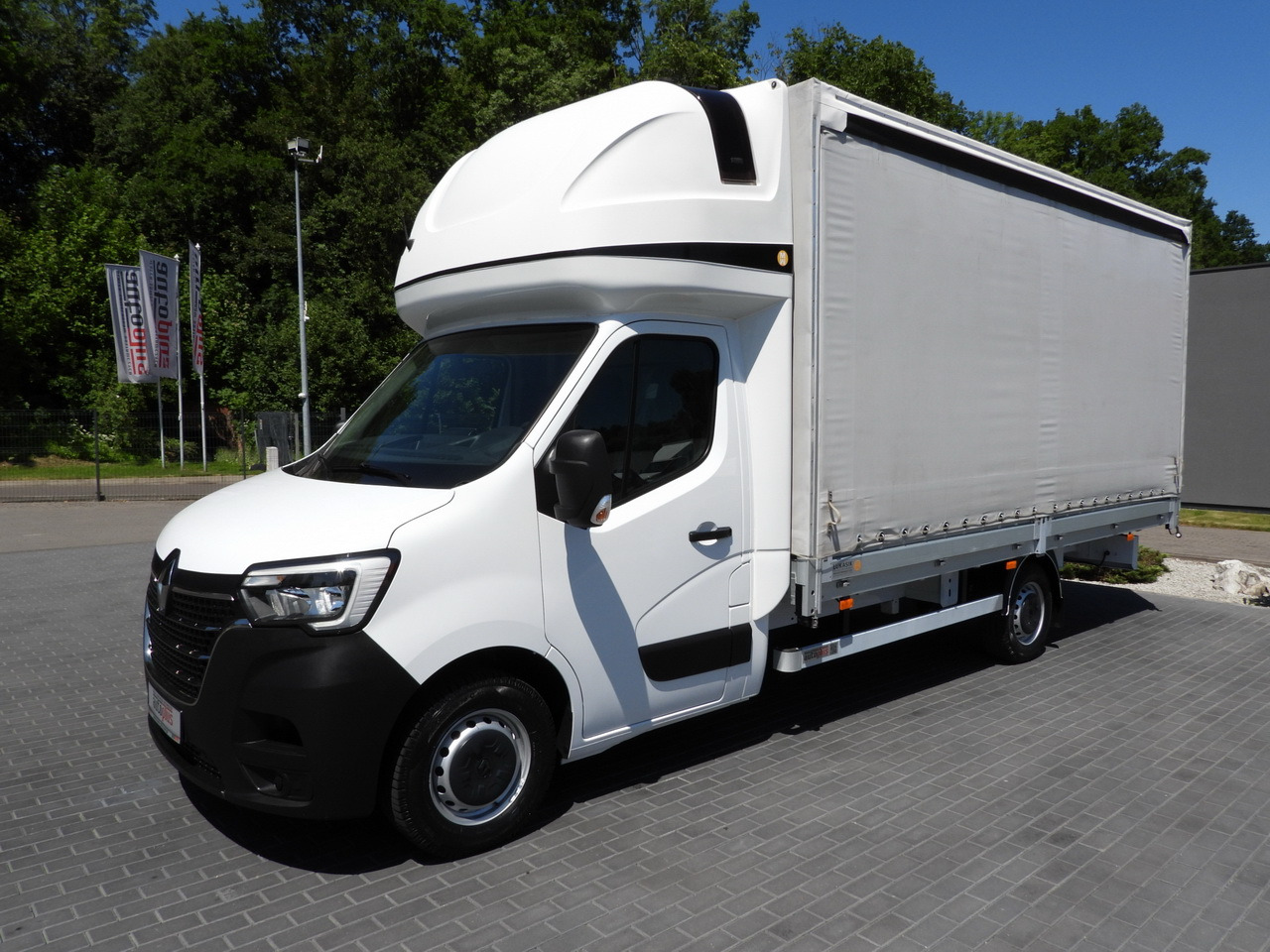 Furgone centinato RENAULT MASTER  TARPAULIN 10 PALLETS WEBASTO CRUISE CONTROL LED LIGHTS PNEUMATICS AIR CONDITIONING  165HP: foto 6