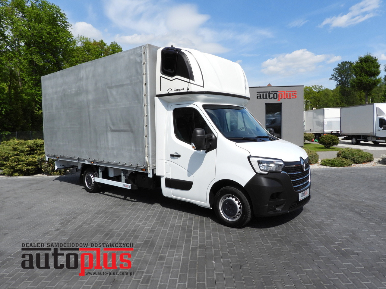 RENAULT MASTER TARPAULIN 10 PALLETS WEBASTO CRUISE CONTROL LED LIGHTS PNEUMATICS AIR CONDITIONING 165HP - Furgone centinato: foto 1 RENAULT MASTER TARPAULIN 10 PALLETS WEBASTO CRUISE CONTROL LED LIGHTS PNEUMATICS AIR CONDITIONING 165HP - Furgone centinato: foto 1