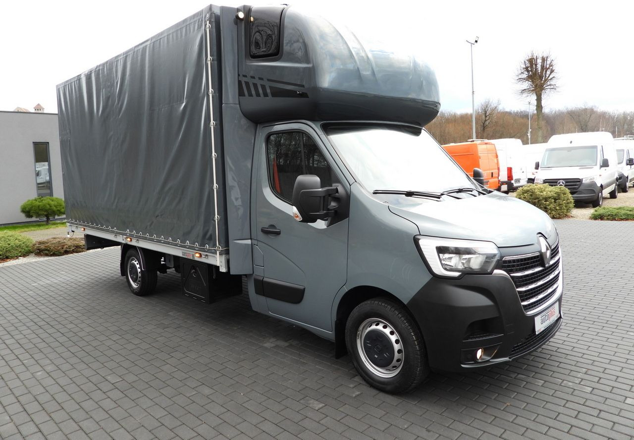 RENAULT MASTER TARPAULIN 10 PALLETS WEBASTO CRUISE CONTROL LED LIGHTS PNEUMATICS AIR CONDITIONING 165HP - Furgone centinato: foto 4 RENAULT MASTER TARPAULIN 10 PALLETS WEBASTO CRUISE CONTROL LED LIGHTS PNEUMATICS AIR CONDITIONING 165HP - Furgone centinato: foto 4