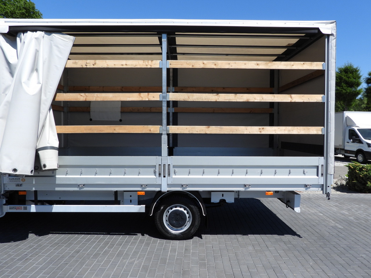 Furgone centinato RENAULT MASTER  TARPAULIN 10 PALLETS WEBASTO CRUISE CONTROL LED LIGHTS PNEUMATICS AIR CONDITIONING  165HP: foto 24
