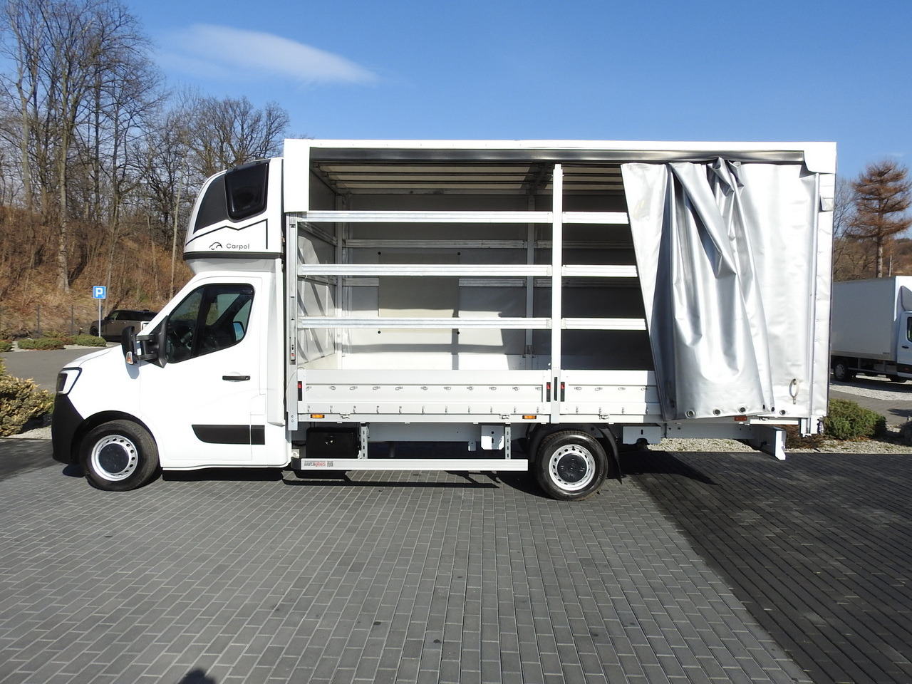 Furgone centinato RENAULT MASTER  TARPAULIN 10 PALLETS WEBASTO CRUISE CONTROL LED LIGHTS PNEUMATICS AIR CONDITIONING  165HP: foto 8