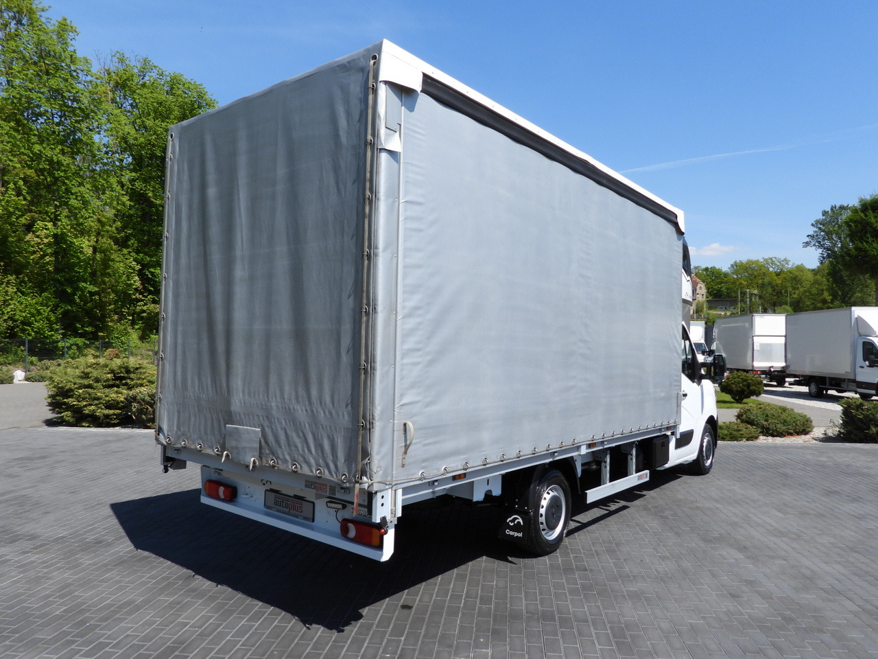 RENAULT MASTER TARPAULIN 10 PALLETS WEBASTO CRUISE CONTROL LED LIGHTS PNEUMATICS AIR CONDITIONING 165HP - Furgone centinato: foto 3 RENAULT MASTER TARPAULIN 10 PALLETS WEBASTO CRUISE CONTROL LED LIGHTS PNEUMATICS AIR CONDITIONING 165HP - Furgone centinato: foto 3
