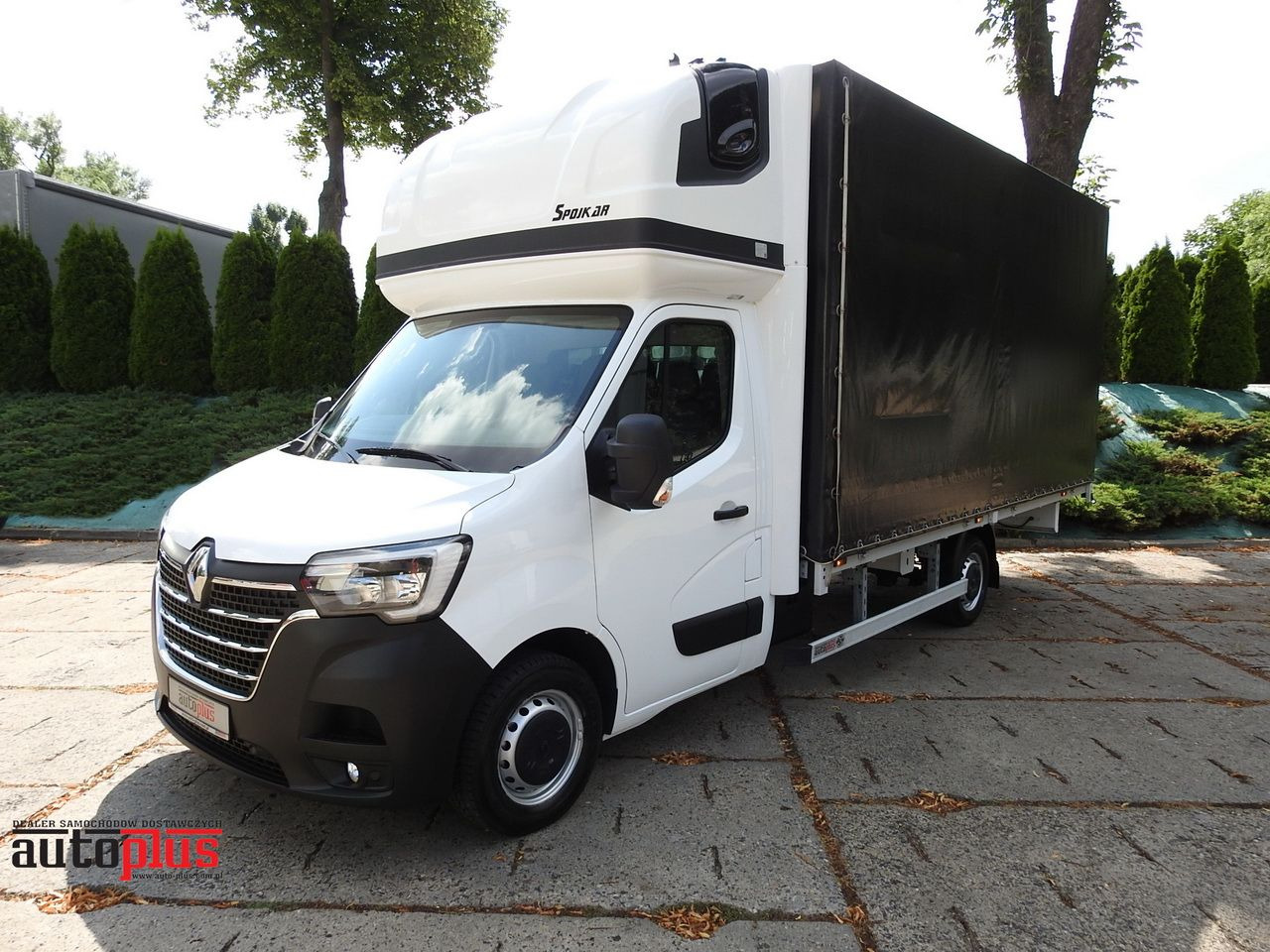 RENAULT MASTER TARPAULIN 10 PALLETS WEBASTO CRUISE CONTROL LED LIGHTS PNEUMATICS AIR CONDITIONING 165HP - Furgone centinato: foto 1 RENAULT MASTER TARPAULIN 10 PALLETS WEBASTO CRUISE CONTROL LED LIGHTS PNEUMATICS AIR CONDITIONING 165HP - Furgone centinato: foto 1