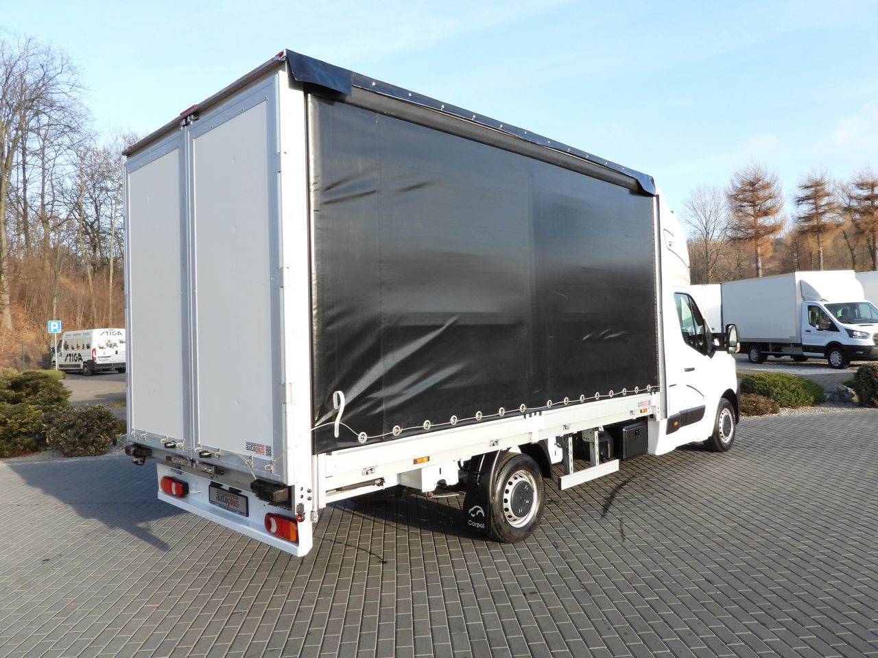 RENAULT MASTER TARPAULIN 8 PALLETS WEBASTO CRUISE CONTROL LED LIGHTS PNEUMATICS AIR CONDITIONING 165HP - Furgone centinato: foto 3 RENAULT MASTER TARPAULIN 8 PALLETS WEBASTO CRUISE CONTROL LED LIGHTS PNEUMATICS AIR CONDITIONING 165HP - Furgone centinato: foto 3