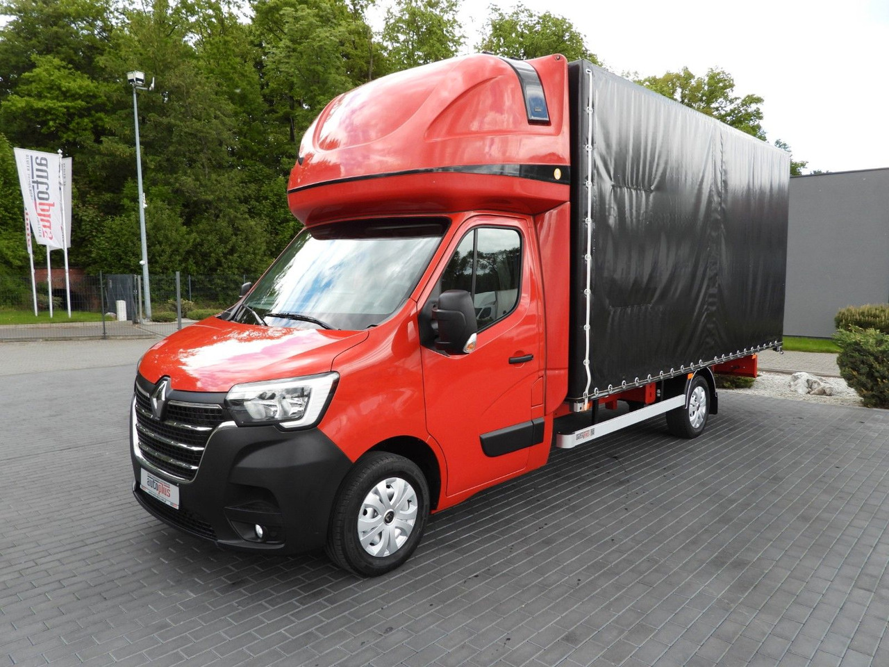 Furgone centinato Renault MASTER  PRITSCHE PLANE 10 PALETTEN WEBASTO A/C: foto 6