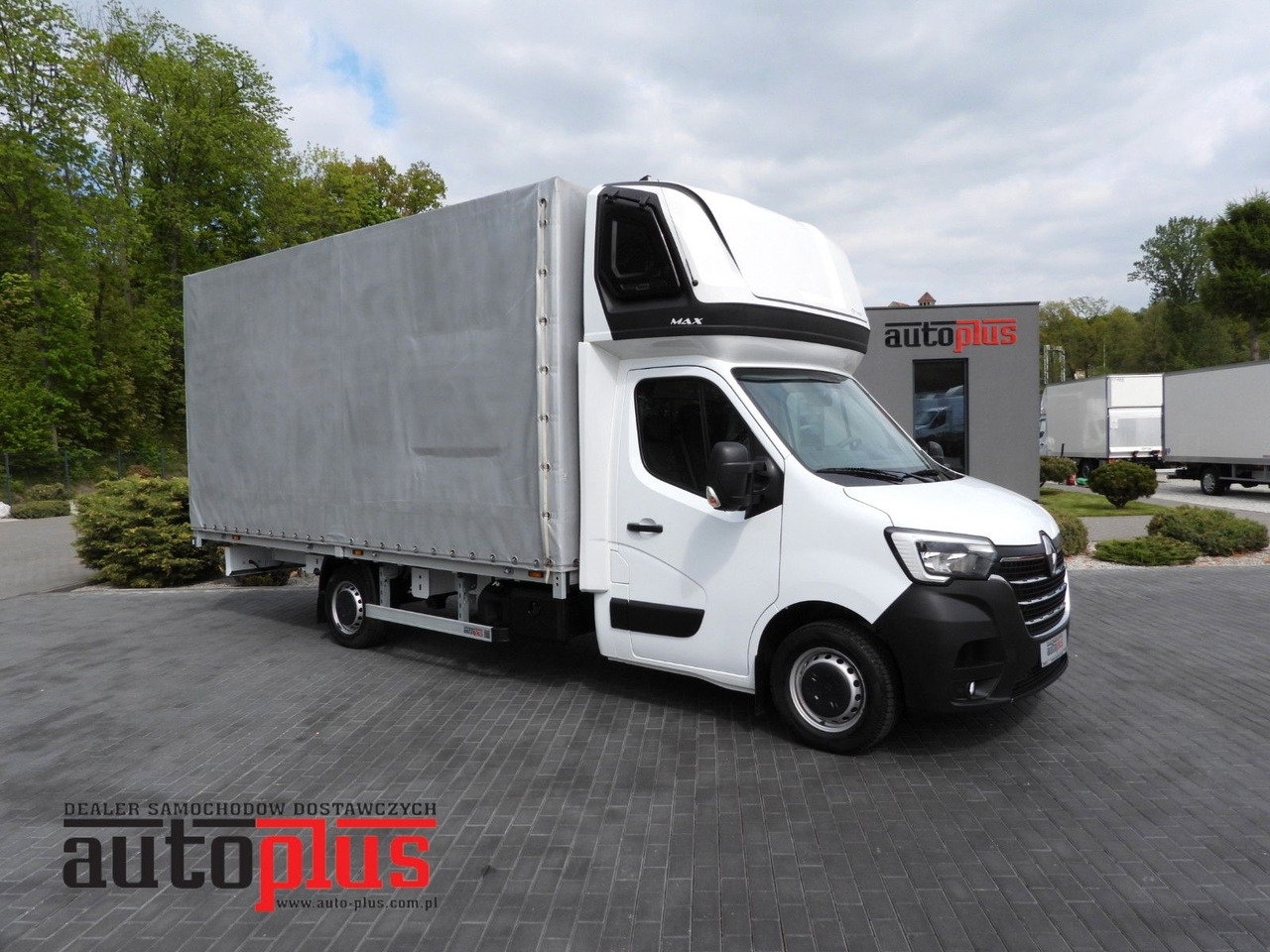 Furgone centinato Renault MASTER  PRITSCHE PLANE 10 PALETTEN WEBASTO A/C: foto 1