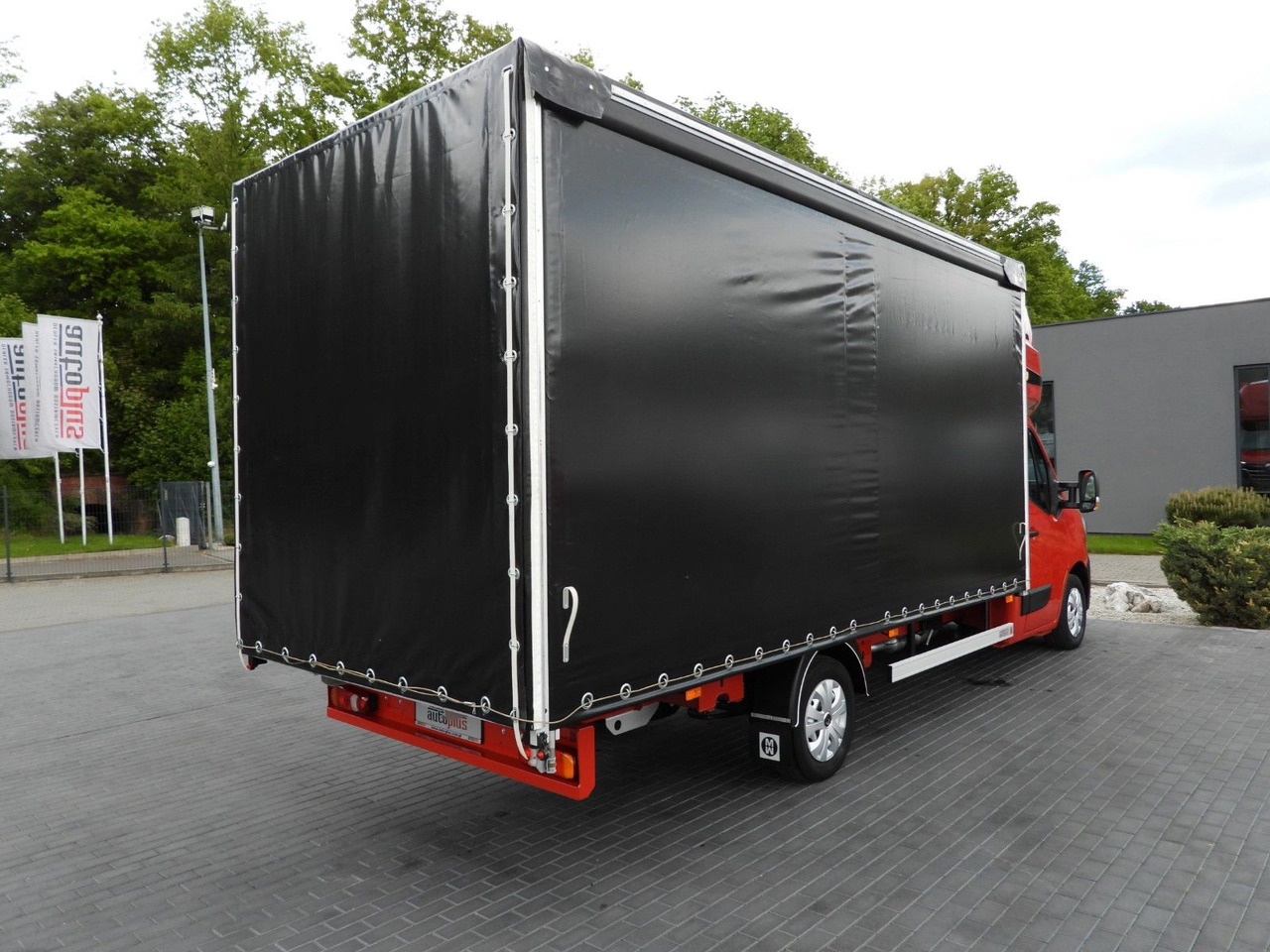 Furgone centinato Renault MASTER  PRITSCHE PLANE 10 PALETTEN WEBASTO A/C: foto 13