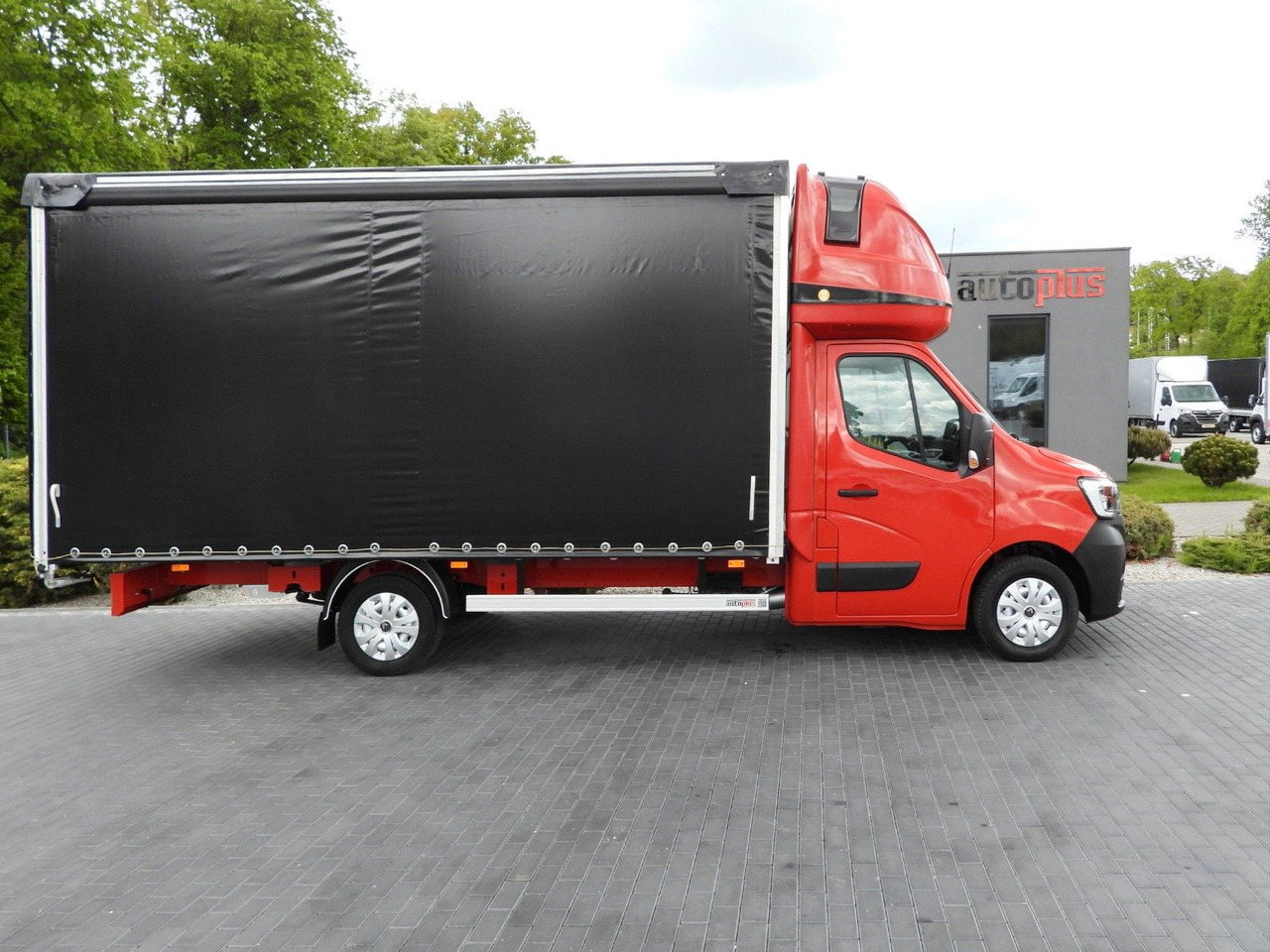 Furgone centinato Renault MASTER  PRITSCHE PLANE 10 PALETTEN WEBASTO A/C: foto 7