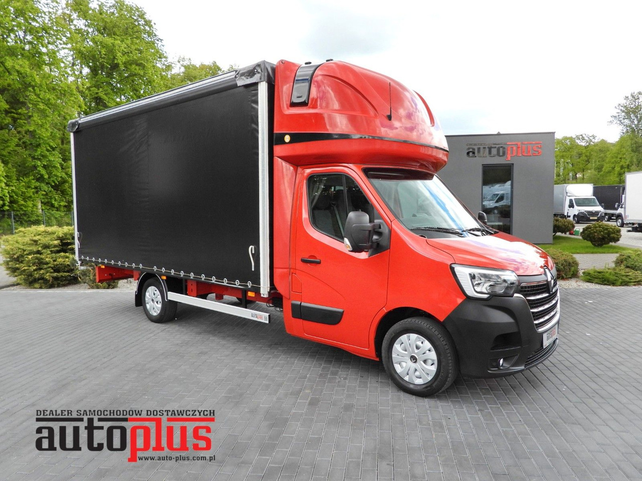 Furgone centinato Renault MASTER  PRITSCHE PLANE 10 PALETTEN WEBASTO A/C: foto 1