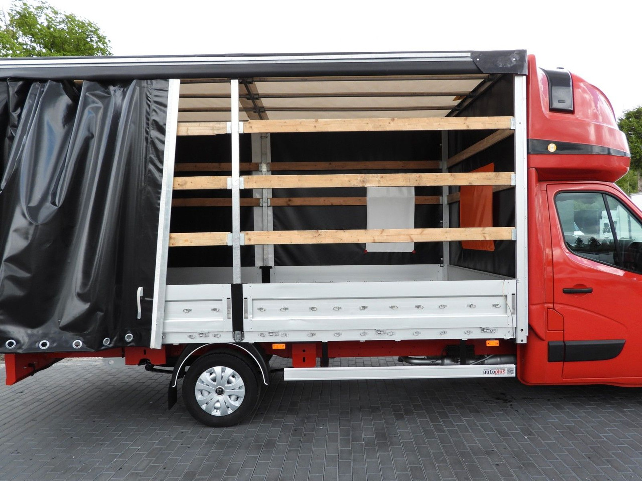 Furgone centinato Renault MASTER  PRITSCHE PLANE 10 PALETTEN WEBASTO A/C: foto 18