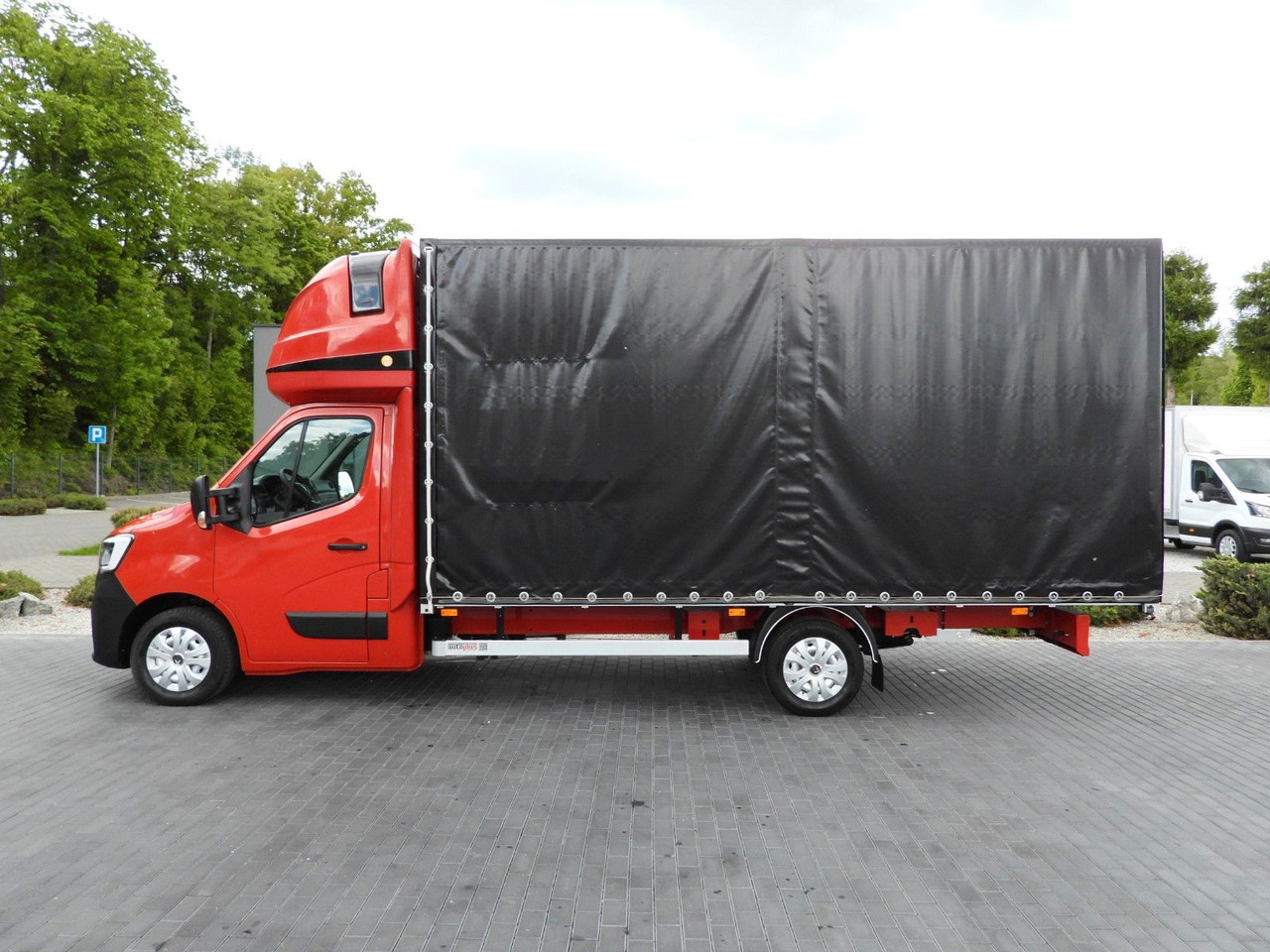 Furgone centinato Renault MASTER  PRITSCHE PLANE 10 PALETTEN WEBASTO A/C: foto 9