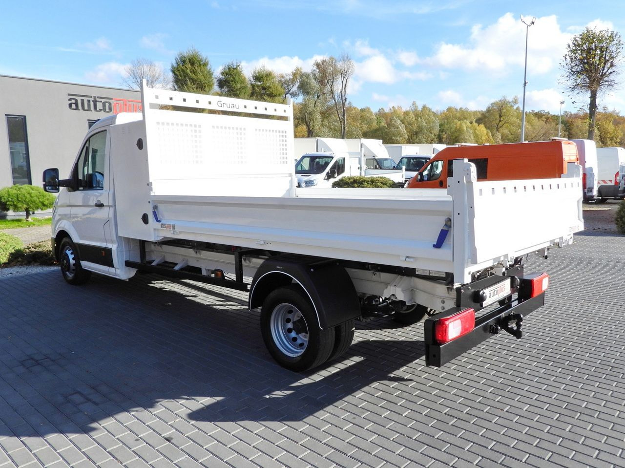 Furgone ribaltabile VOLKSWAGEN CRAFTER TIPPER CRUISE CONTROL NAVIGATION TWIN WHEELS AIR CONDITIONING  180HP: foto 9