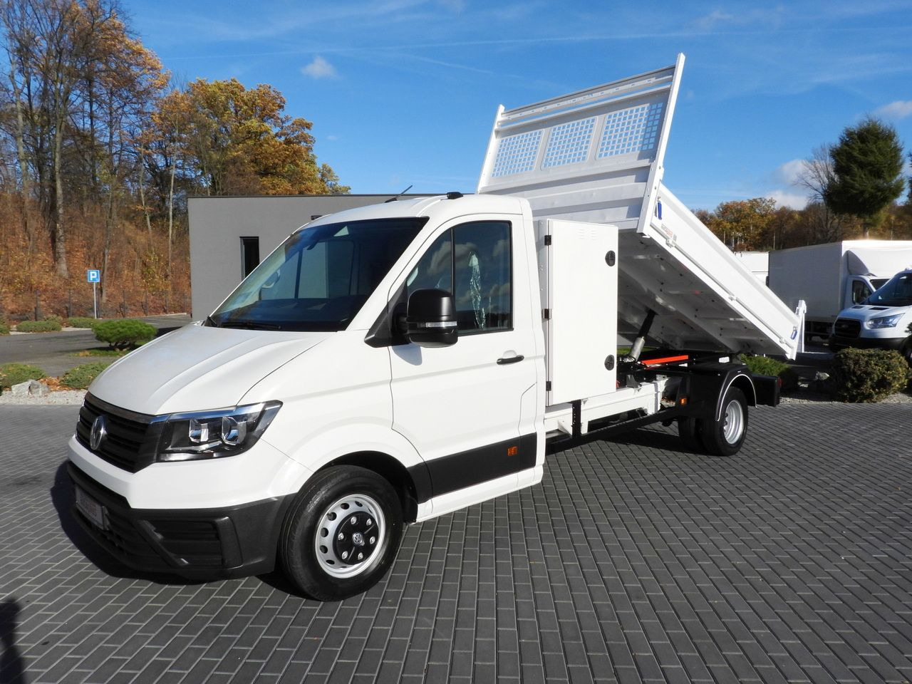 Furgone ribaltabile VOLKSWAGEN CRAFTER TIPPER CRUISE CONTROL NAVIGATION TWIN WHEELS AIR CONDITIONING  180HP: foto 17