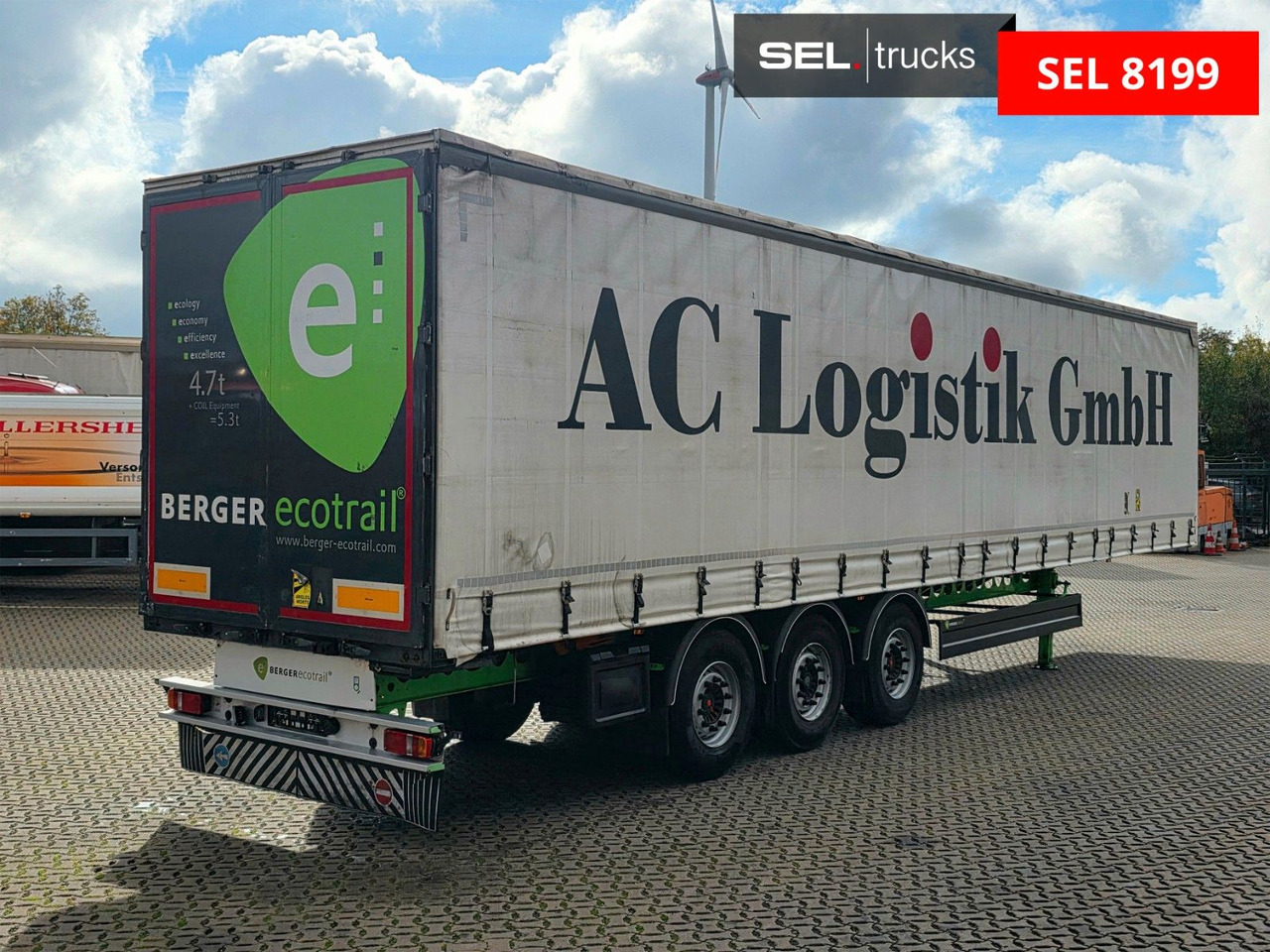 Berger SAPL24 / Coilmulde / 5.560 kg LEERGEWICHT - Semirimorchio centinato: foto 5 Berger SAPL24 / Coilmulde / 5.560 kg LEERGEWICHT - Semirimorchio centinato: foto 5