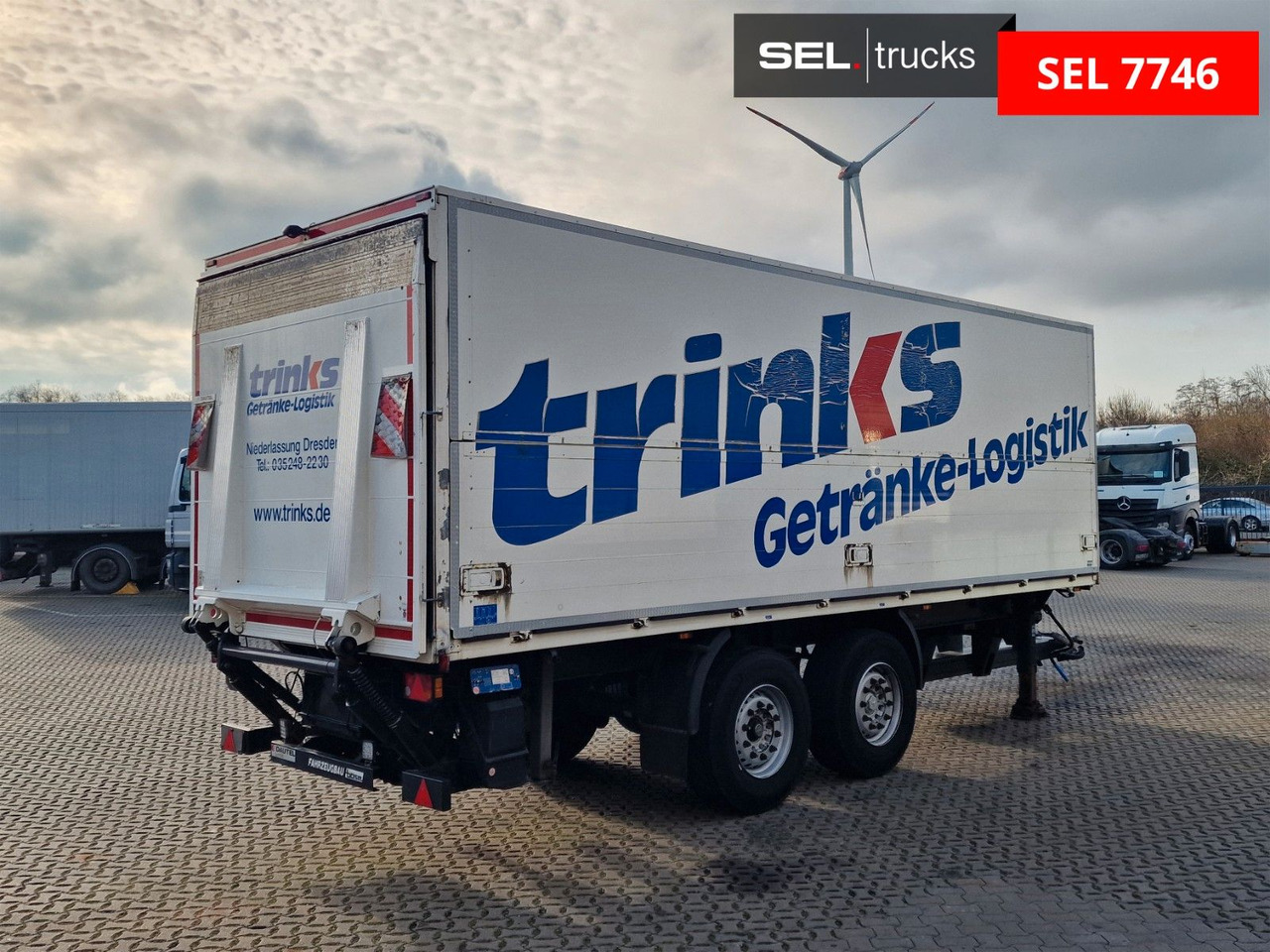 Böse BTA 7.3 / Ladebordwand / 2 Achsen - Tandem - Rimorchio trasporto di bevande: foto 5 Böse BTA 7.3 / Ladebordwand / 2 Achsen - Tandem - Rimorchio trasporto di bevande: foto 5