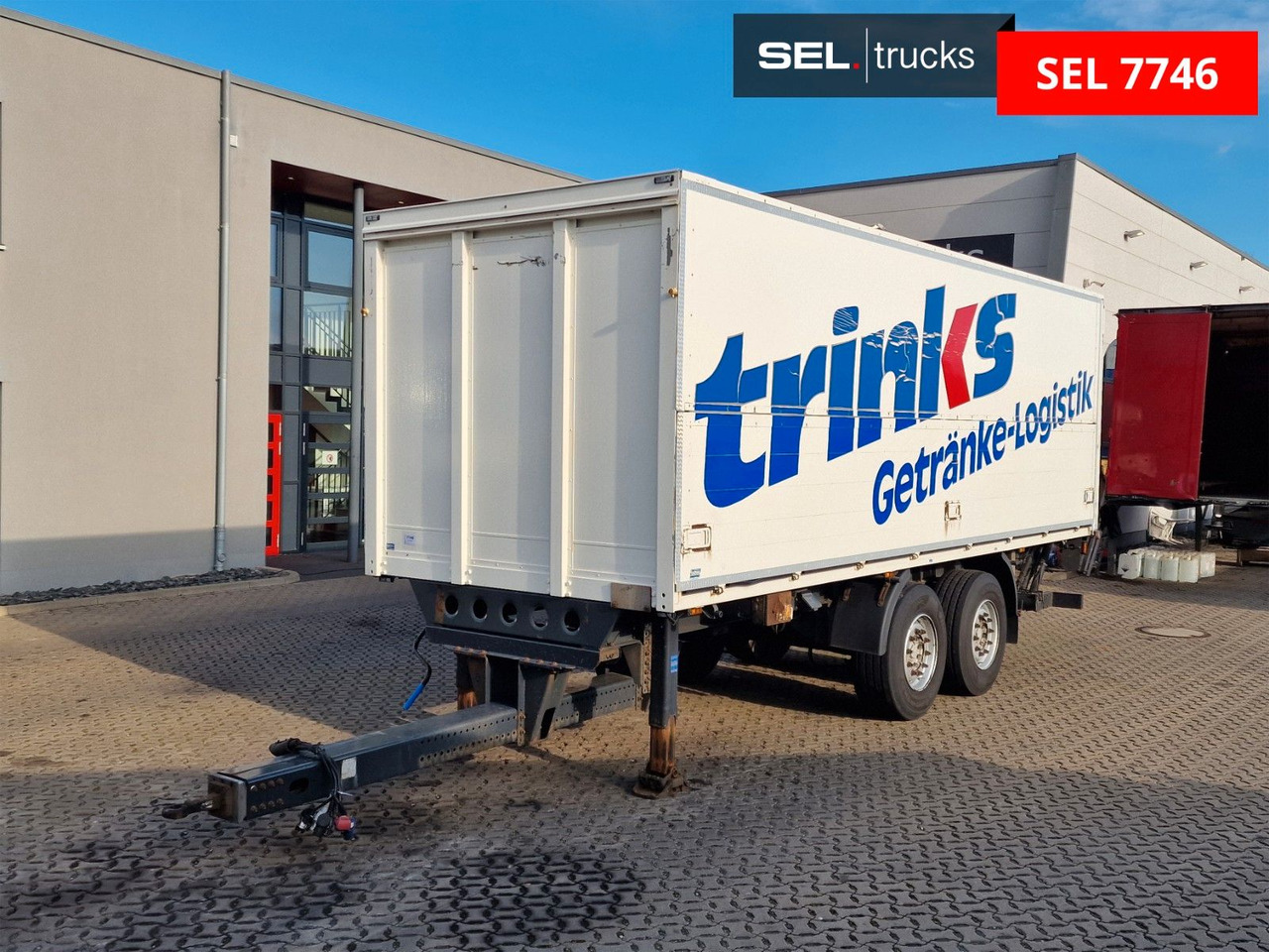 Böse BTA 7.3 / Ladebordwand / 2 Achsen - Tandem - Rimorchio trasporto di bevande: foto 1 Böse BTA 7.3 / Ladebordwand / 2 Achsen - Tandem - Rimorchio trasporto di bevande: foto 1