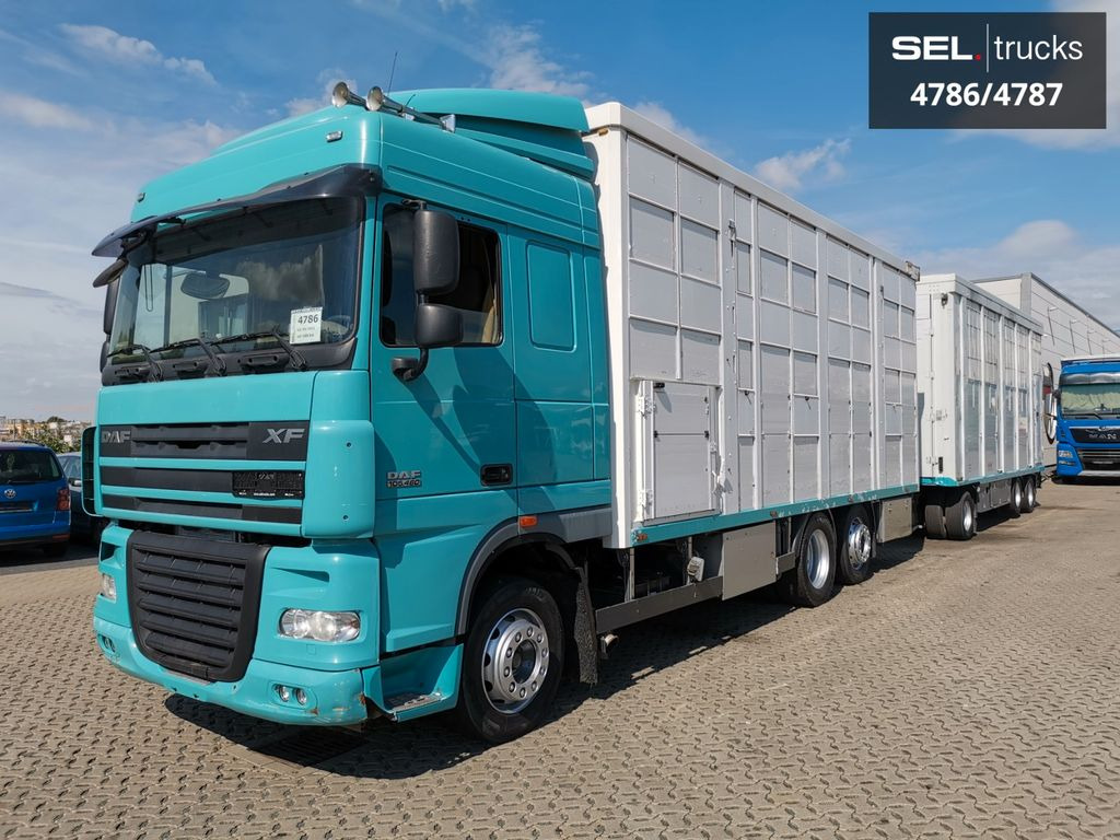 DAF XF 105.460 / Intarder / 4 Stock / KOMPLETT ! DAF XF 105.460 / Intarder / 4 Stock / KOMPLETT ! - Autocarro trasporto bestiame: foto 2 DAF XF 105.460 / Intarder / 4 Stock / KOMPLETT ! DAF XF 105.460 / Intarder / 4 Stock / KOMPLETT ! - Autocarro trasporto bestiame: foto 2