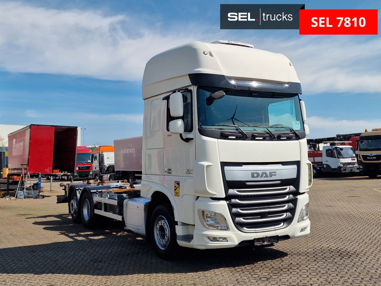 DAF XF 460 FAN / Intarder / Lenkachse / Standklima - Autocarro portacontainer/ Caisse interchangeable: foto 3 DAF XF 460 FAN / Intarder / Lenkachse / Standklima - Autocarro portacontainer/ Caisse interchangeable: foto 3