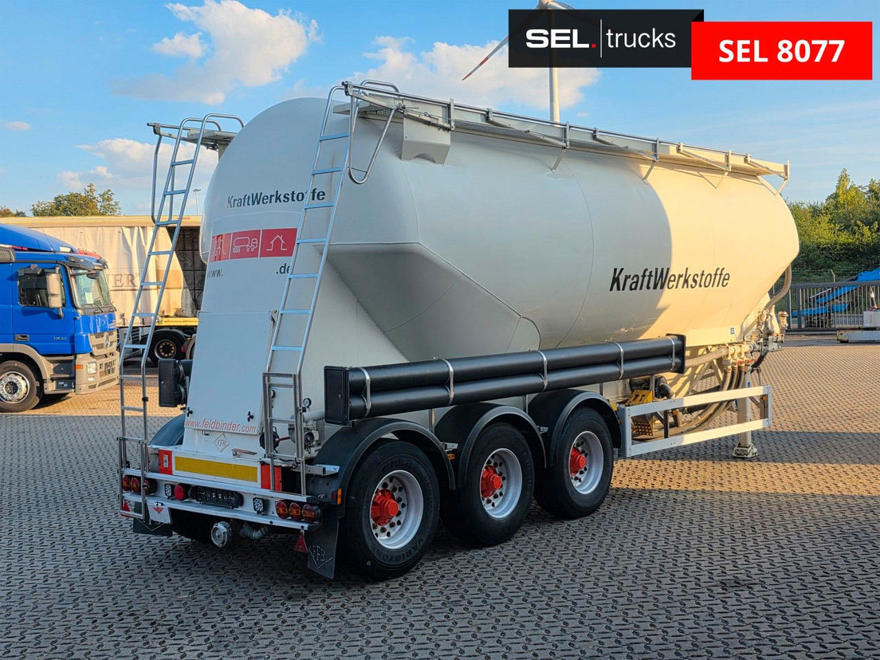 Feldbinder EUT 40.3/7645/A/2 / 1 Kammer - Semirimorchio silos: foto 5 Feldbinder EUT 40.3/7645/A/2 / 1 Kammer - Semirimorchio silos: foto 5