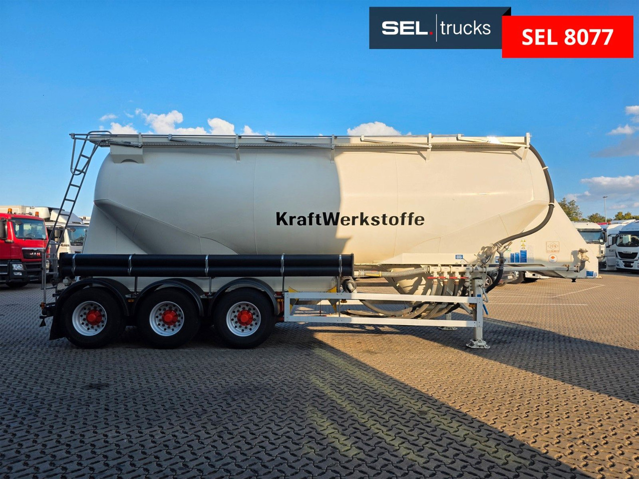 Feldbinder EUT 40.3/7645/A/2 / 1 Kammer - Semirimorchio silos: foto 4 Feldbinder EUT 40.3/7645/A/2 / 1 Kammer - Semirimorchio silos: foto 4