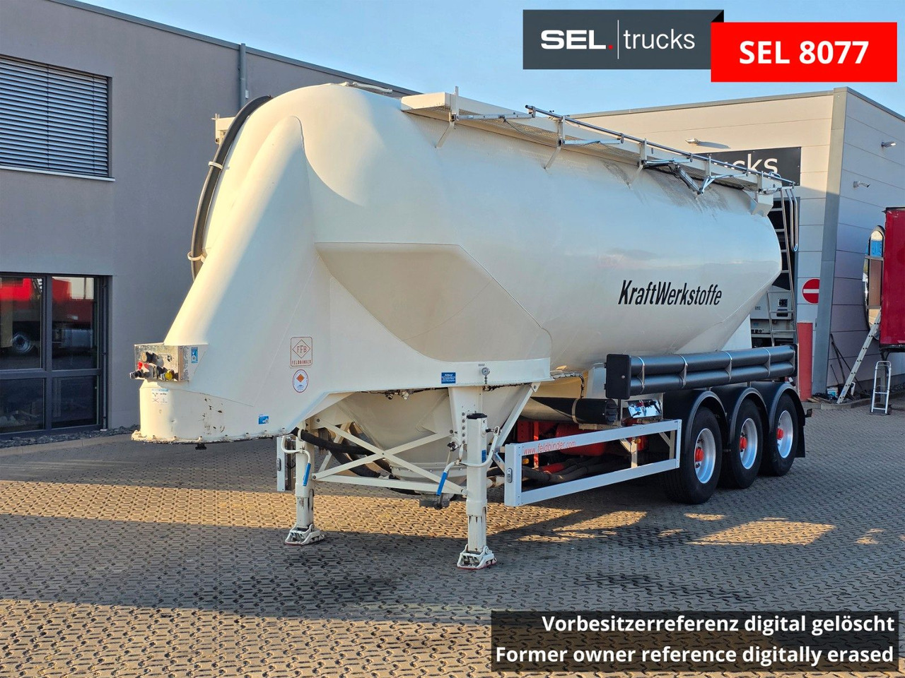 Feldbinder EUT 40.3/7645/A/2 / 1 Kammer - Semirimorchio silos: foto 1 Feldbinder EUT 40.3/7645/A/2 / 1 Kammer - Semirimorchio silos: foto 1