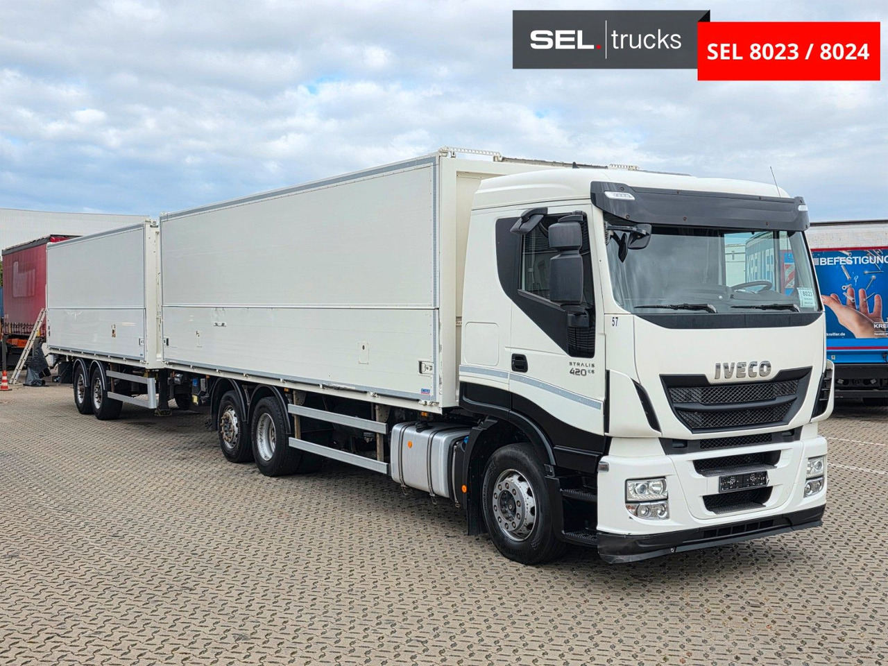 Iveco Stralis 420 / Ldbw /  Lenkachse / Liftachse - Autocarro trasporto di bevande: foto 3 Iveco Stralis 420 / Ldbw /  Lenkachse / Liftachse - Autocarro trasporto di bevande: foto 3