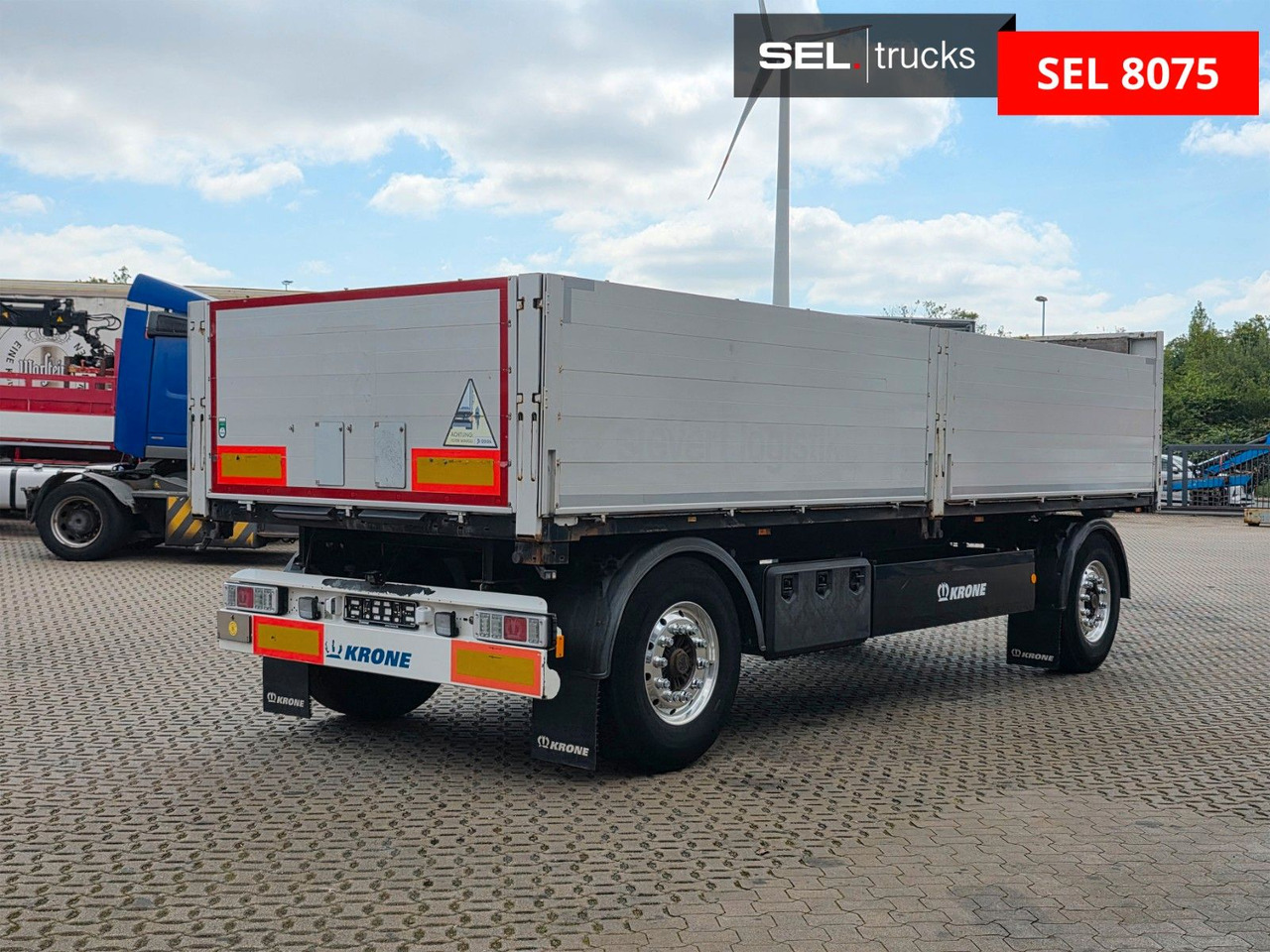 Krone AZ / Baustoff / 40 mm - Rimorchio pianale/ Cassonato: foto 4 Krone AZ / Baustoff / 40 mm - Rimorchio pianale/ Cassonato: foto 4