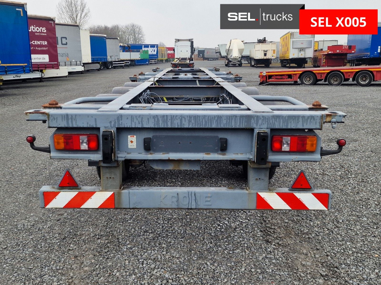 Krone SDC 24 Containerchassie - Semirimorchio portacontainer/ Caisse interchangeable: foto 4 Krone SDC 24 Containerchassie - Semirimorchio portacontainer/ Caisse interchangeable: foto 4