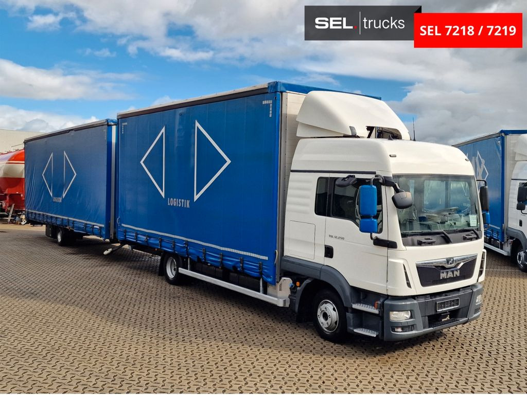 MAN TGL 12.250 4X2 BL / Jumbo - Camion centinato: foto 3 MAN TGL 12.250 4X2 BL / Jumbo - Camion centinato: foto 3