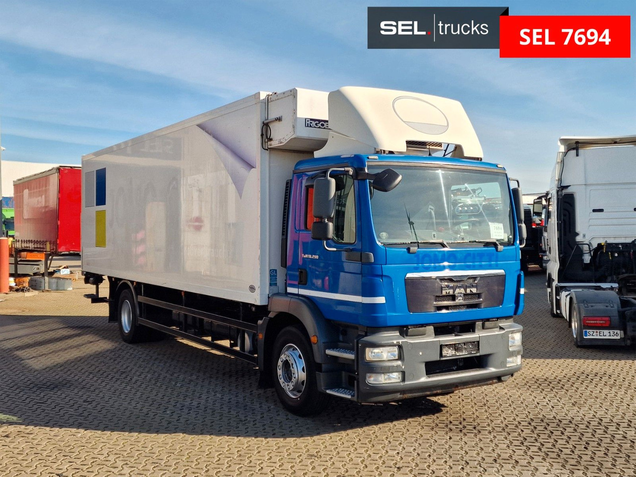 MAN TGM 18.290 4X2 LL / Ldbw / 3 Kammern /Frigoblock - Autocarro frigorifero: foto 3 MAN TGM 18.290 4X2 LL / Ldbw / 3 Kammern /Frigoblock - Autocarro frigorifero: foto 3