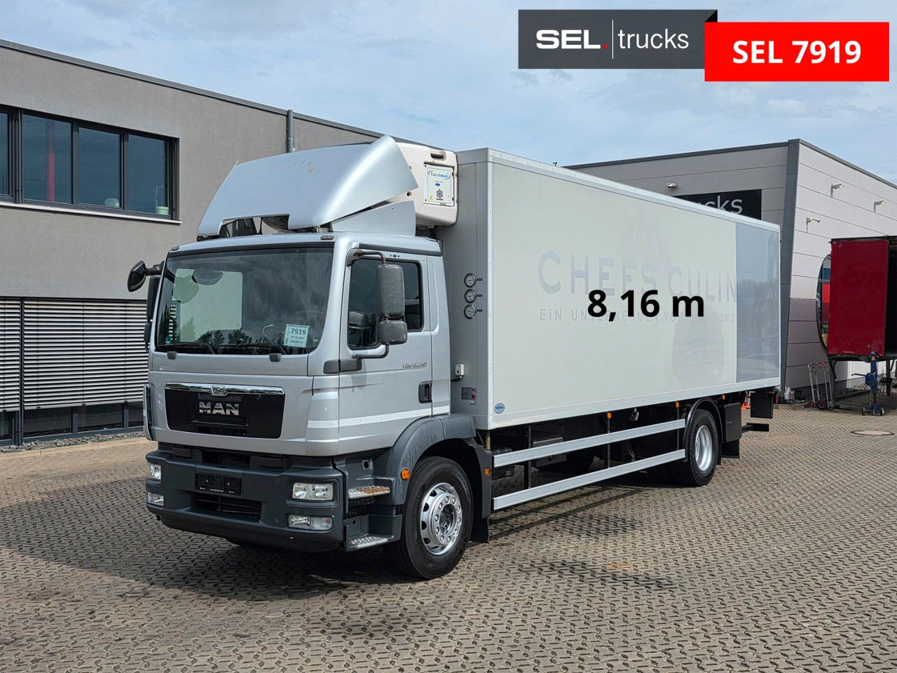 MAN TGM 18.290 4X2 LL / Ldbw / Carrier / 8,16m - Autocarro frigorifero: foto 1 MAN TGM 18.290 4X2 LL / Ldbw / Carrier / 8,16m - Autocarro frigorifero: foto 1
