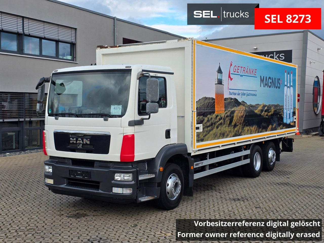 MAN TGM 22.290 6x2-4 LL / Ldbw / Rückfahrk. / Lenkac - Autocarro trasporto di bevande: foto 1 MAN TGM 22.290 6x2-4 LL / Ldbw / Rückfahrk. / Lenkac - Autocarro trasporto di bevande: foto 1