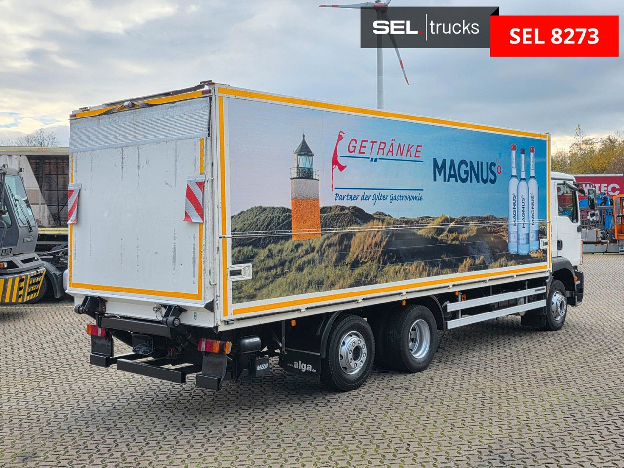 MAN TGM 22.290 6x2-4 LL / Ldbw / Rückfahrk. / Lenkac - Autocarro trasporto di bevande: foto 5 MAN TGM 22.290 6x2-4 LL / Ldbw / Rückfahrk. / Lenkac - Autocarro trasporto di bevande: foto 5