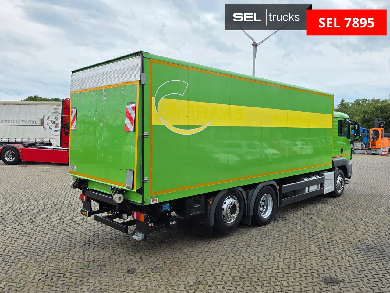 MAN TGS 26.400 6X2-4 LL / Ldbw / ADR AT / Lenkachse - Autocarro furgonato: foto 5 MAN TGS 26.400 6X2-4 LL / Ldbw / ADR AT / Lenkachse - Autocarro furgonato: foto 5