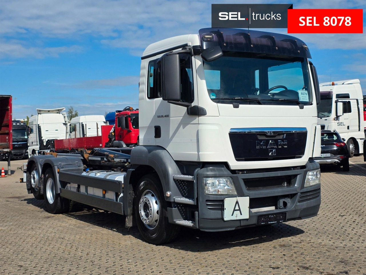 MAN TGS 26.400 6x2-2 BL / F.X. Meiller / ADR AT - Autocarro scarrabile: foto 3 MAN TGS 26.400 6x2-2 BL / F.X. Meiller / ADR AT - Autocarro scarrabile: foto 3