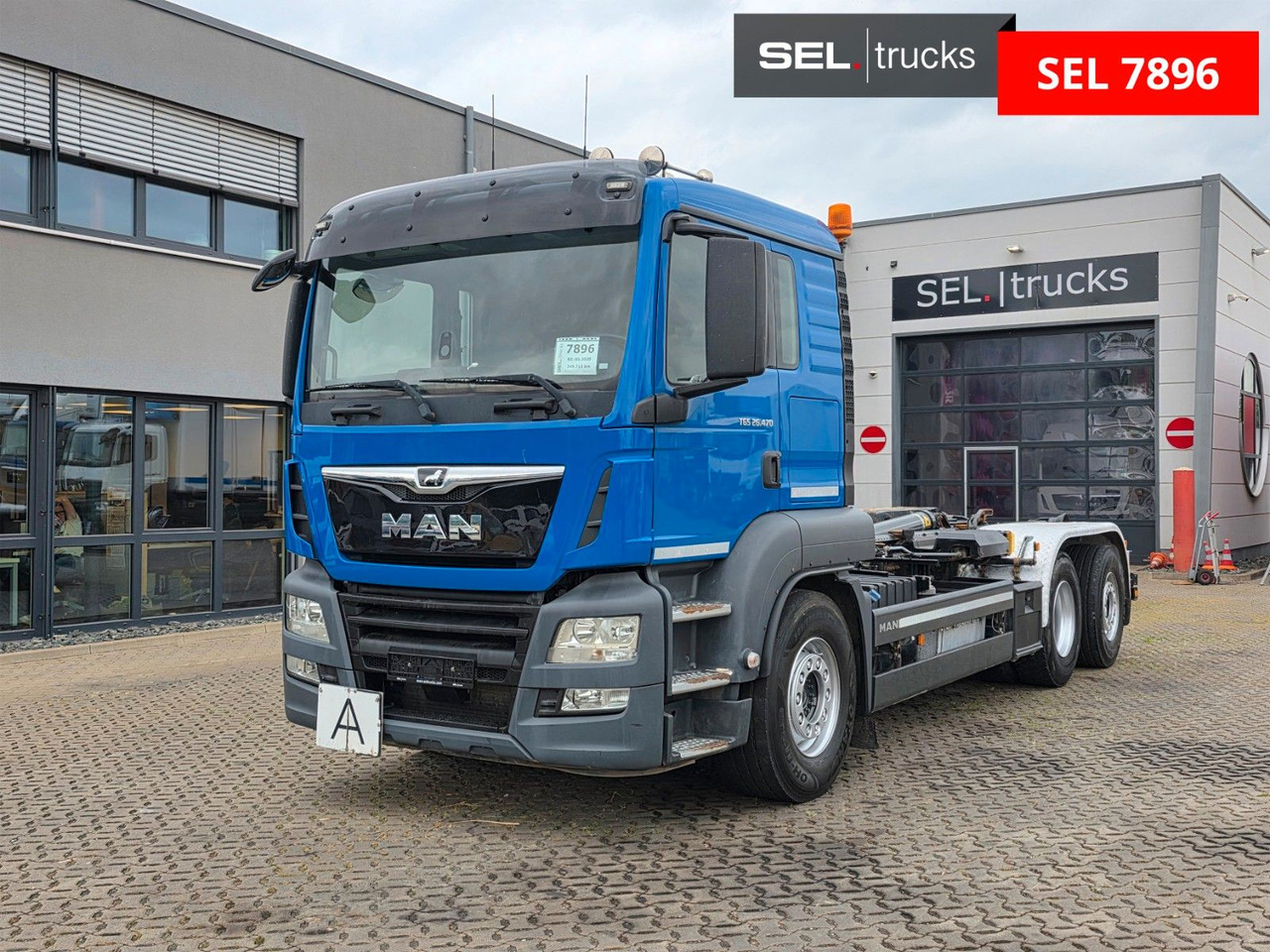 MAN TGS 26.470 6X2-4 BL / Intarder / Lenkachse / 6D - Autocarro scarrabile: foto 1 MAN TGS 26.470 6X2-4 BL / Intarder / Lenkachse / 6D - Autocarro scarrabile: foto 1