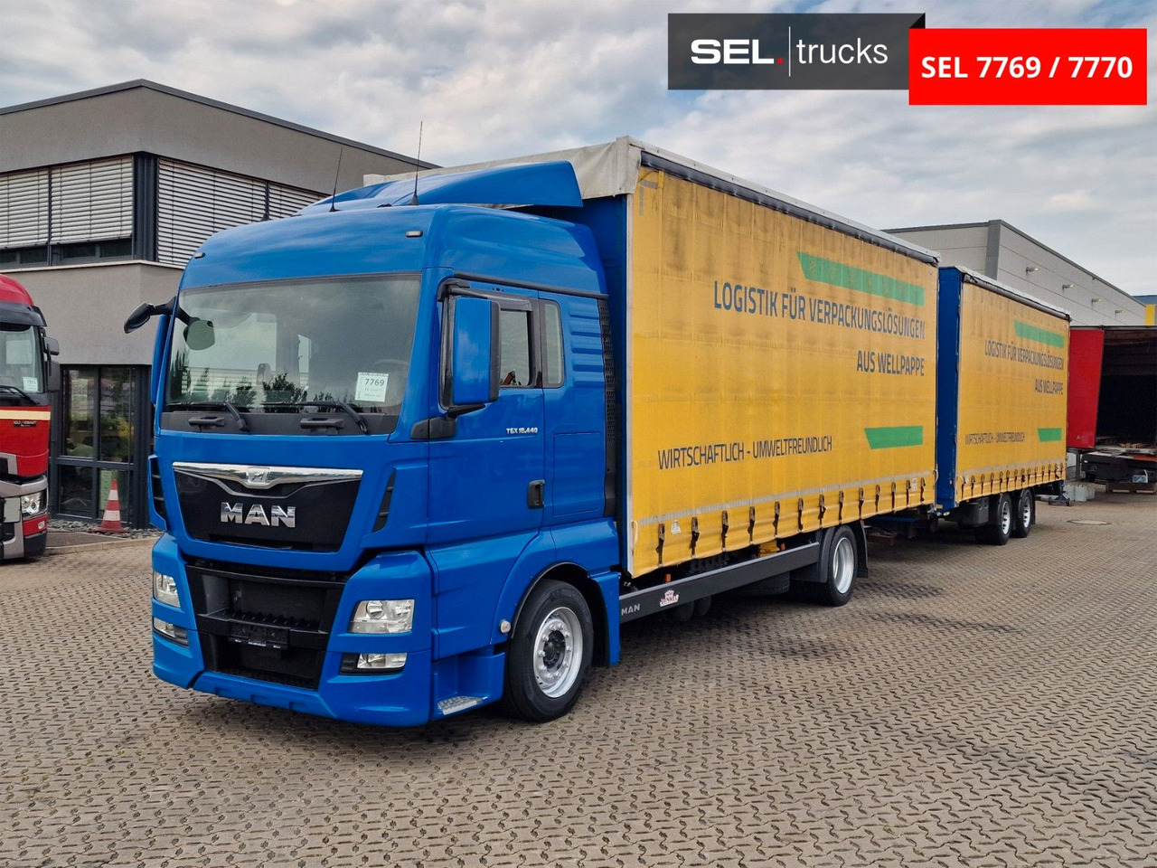 MAN TGX 18.440 4X2 LL-U/ Intarder/ Hubdach/Durchlade - Camion centinato: foto 1 MAN TGX 18.440 4X2 LL-U/ Intarder/ Hubdach/Durchlade - Camion centinato: foto 1